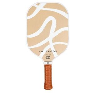 Holbrook Pickleball Paddle - Dune: Carbon Fiber & Polypropylene, Medium Flex